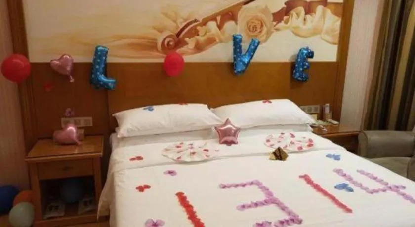 Bed in Vienna Hotel Zhejiang Ningbo Beilun In Time City