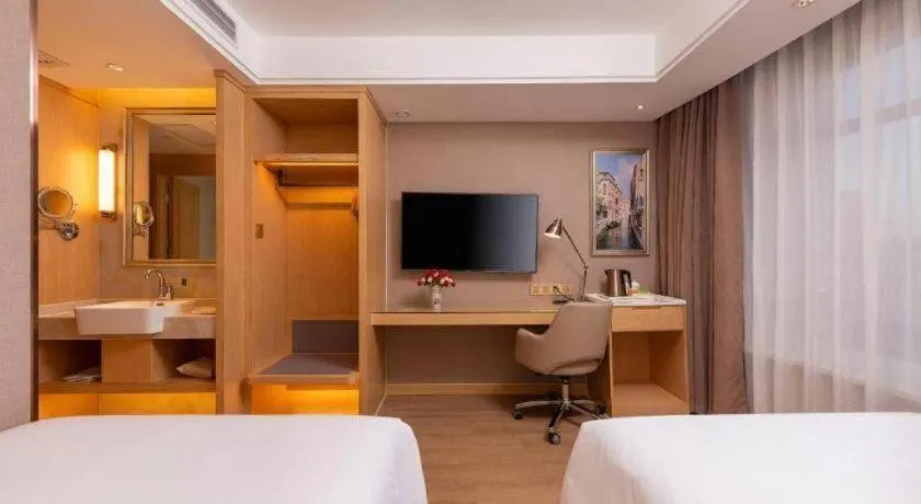 Bed in Vienna Hotel Tianjin Olympic Sports Center Tianta