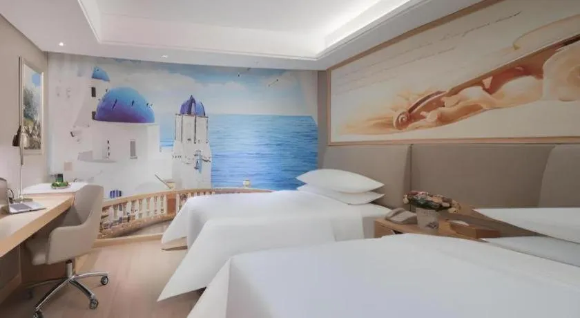 Bed in Vienna Hotel Tianjin Olympic Sports Center Tianta