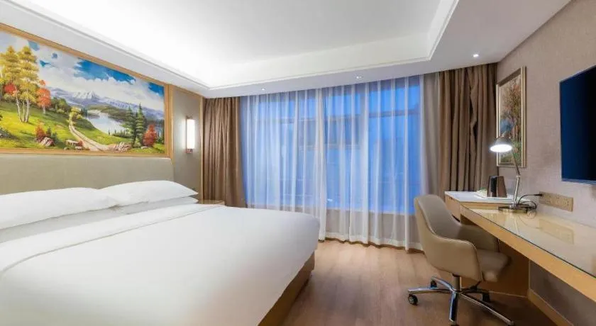 Bed in Vienna Hotel Tianjin Olympic Sports Center Tianta