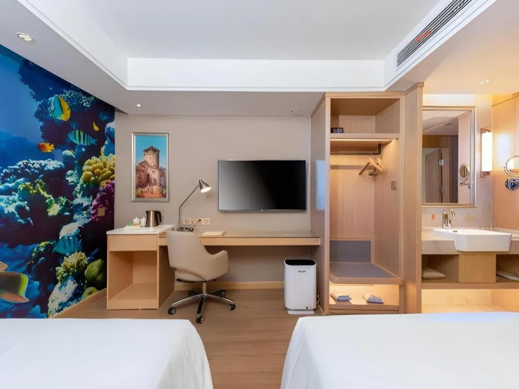 Bed in Vienna Hotel Tianjin Olympic Sports Center Tianta