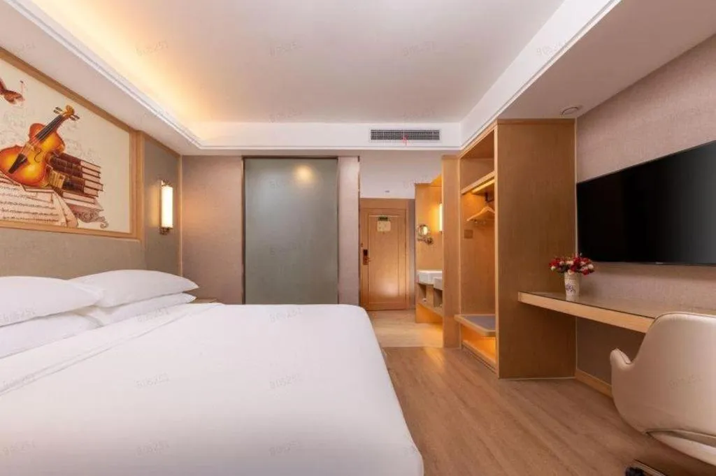 Bed in Vienna Hotel Tianjin Olympic Sports Center Tianta