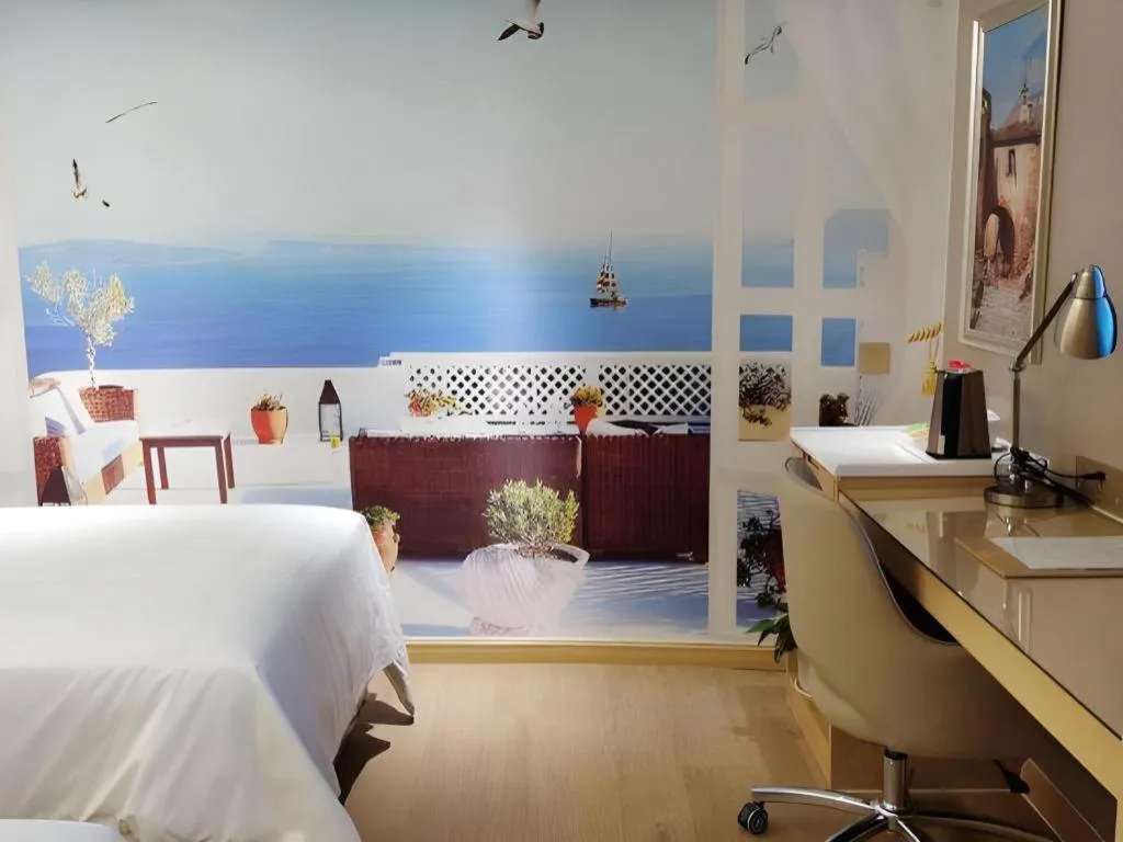 Bed in Vienna Hotel Tianjin Olympic Sports Center Tianta