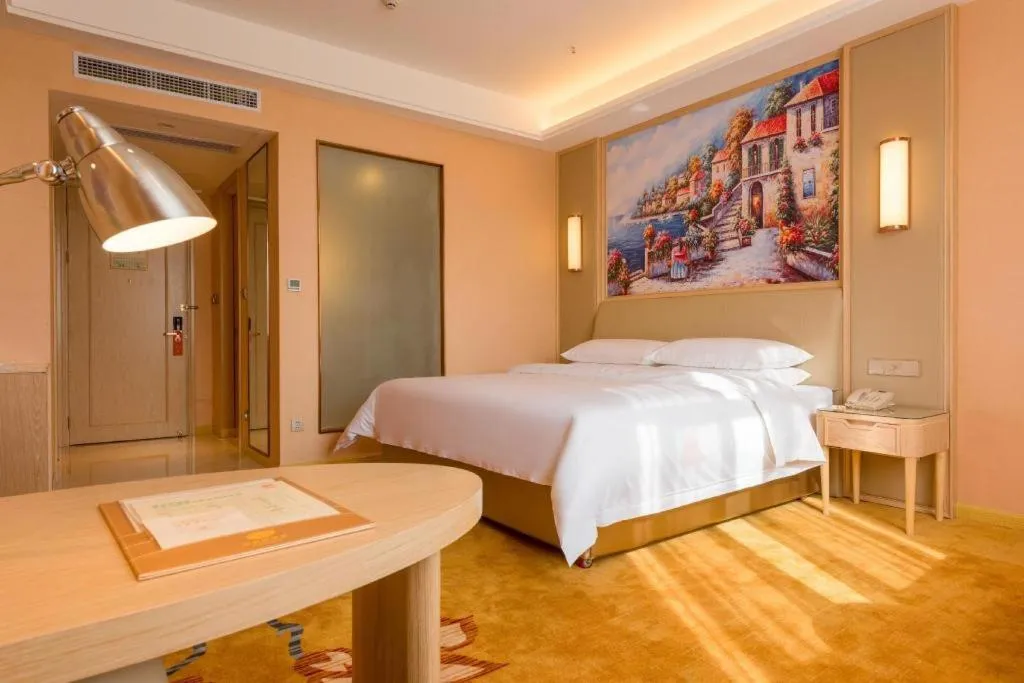 Bed in Vienna Hotel Chongqing Jiangjin Shuangfu