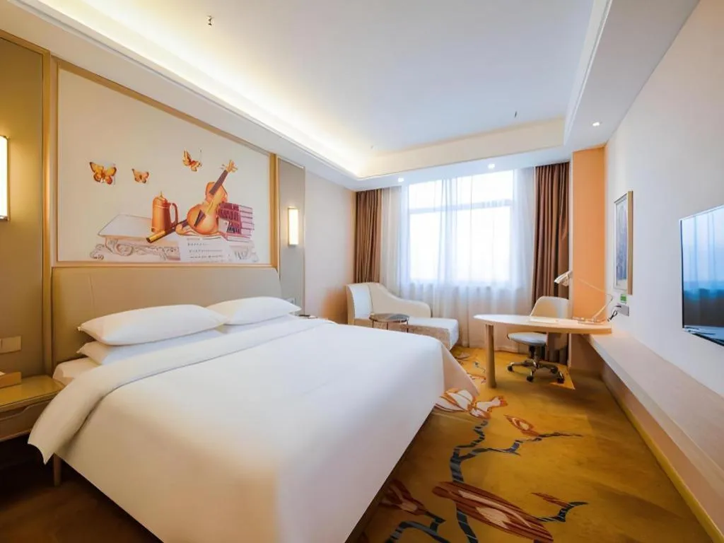 Bed in Vienna Hotel Chongqing Jiangjin Shuangfu