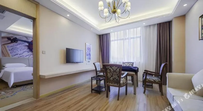 Bed in Vienna Hotel Chongqing Jiangjin Shuangfu