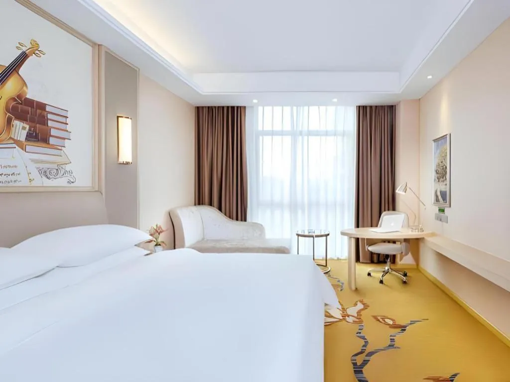 Bed in Vienna Hotel Chongqing Jiangjin Shuangfu