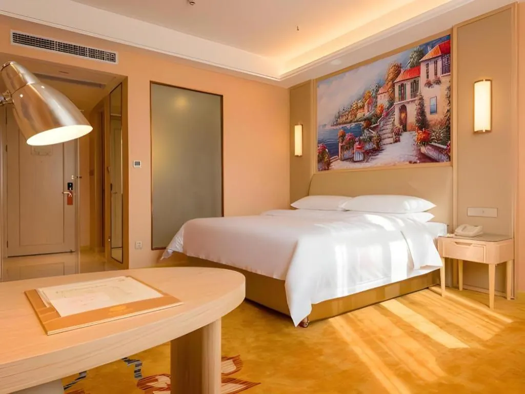 Bed in Vienna Hotel Chongqing Jiangjin Shuangfu