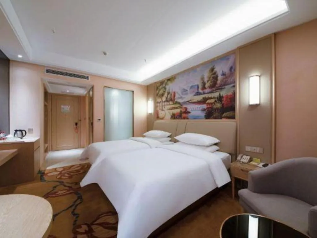 Bed in Vienna Hotel Chongqing Jiangjin Shuangfu