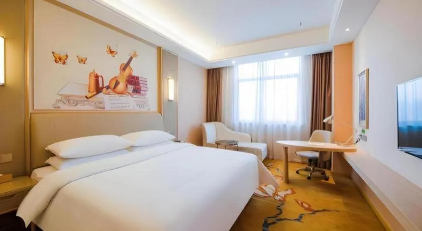 Bed in Vienna Hotel Chongqing Jiangjin Shuangfu