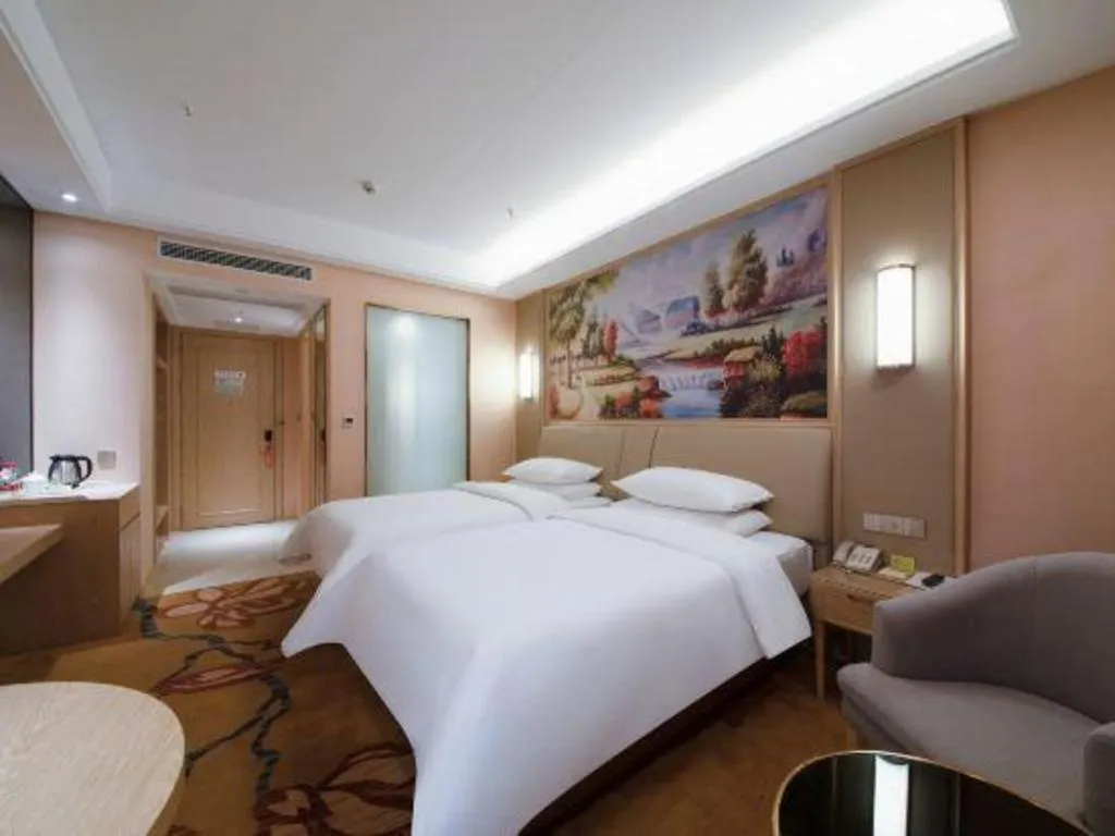 Bed in Vienna Hotel Chongqing Jiangjin Shuangfu