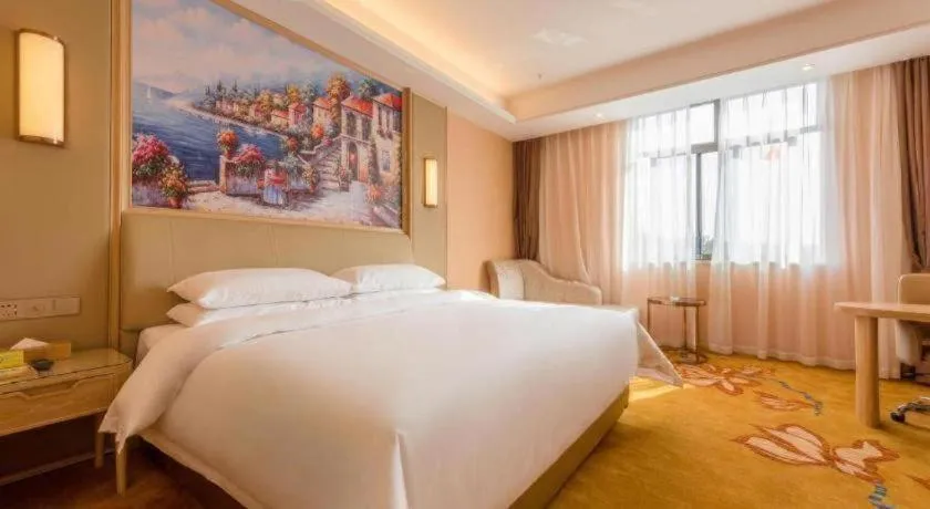 Bed in Vienna Hotel Chongqing Jiangjin Shuangfu