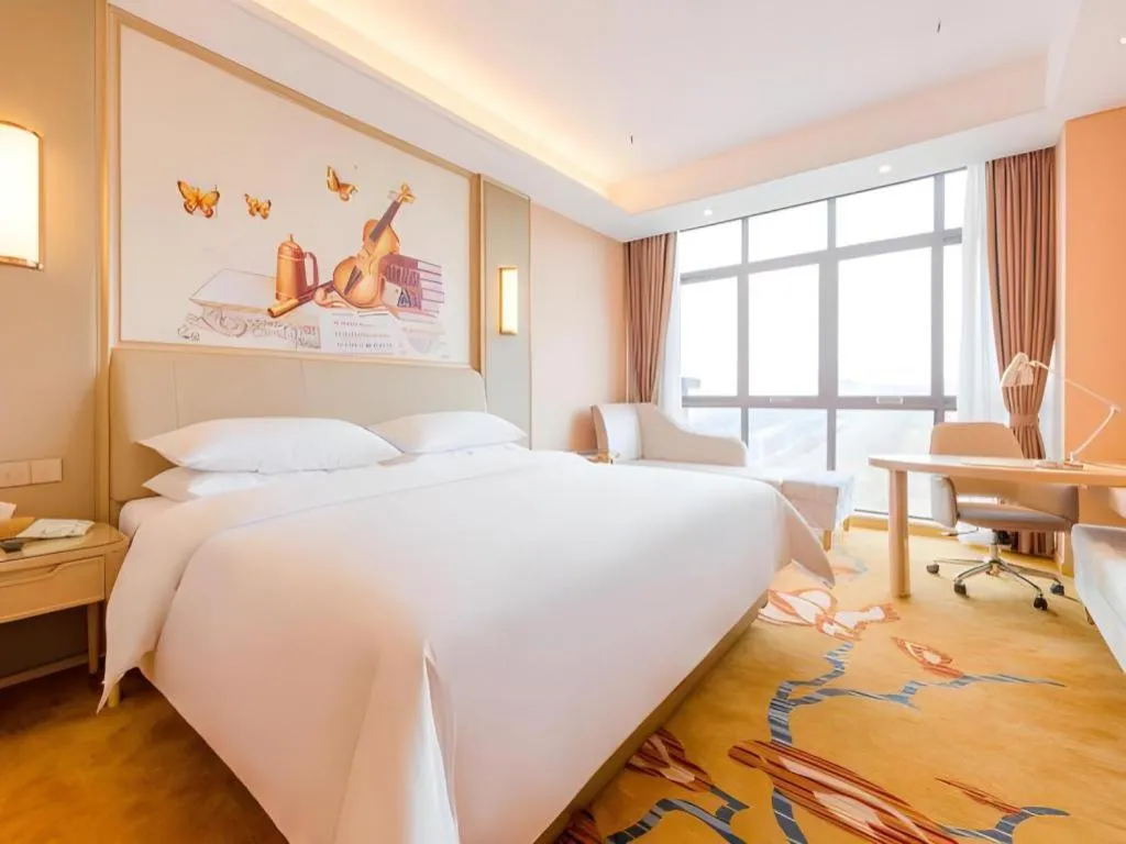 Bed in Vienna Hotel Chongqing Jiangjin Shuangfu