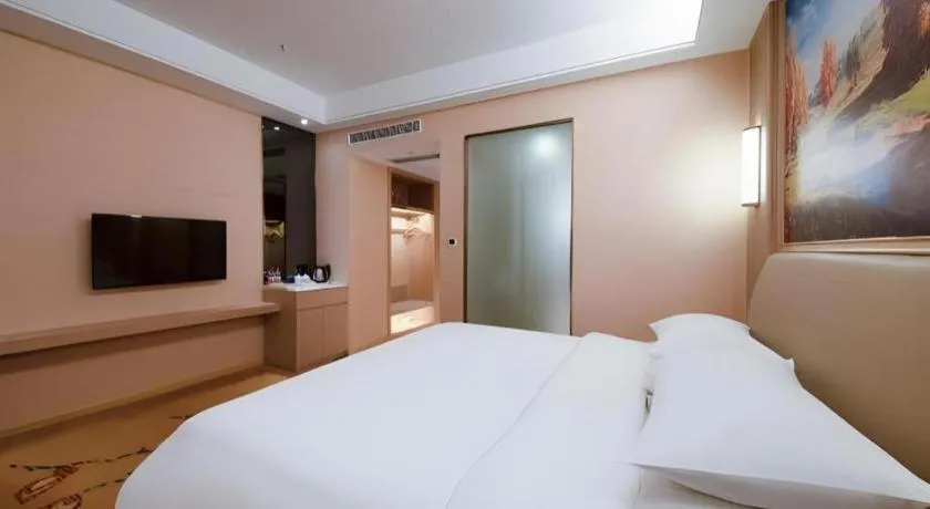 Bed in Vienna Hotel Chongqing Jiangjin Shuangfu