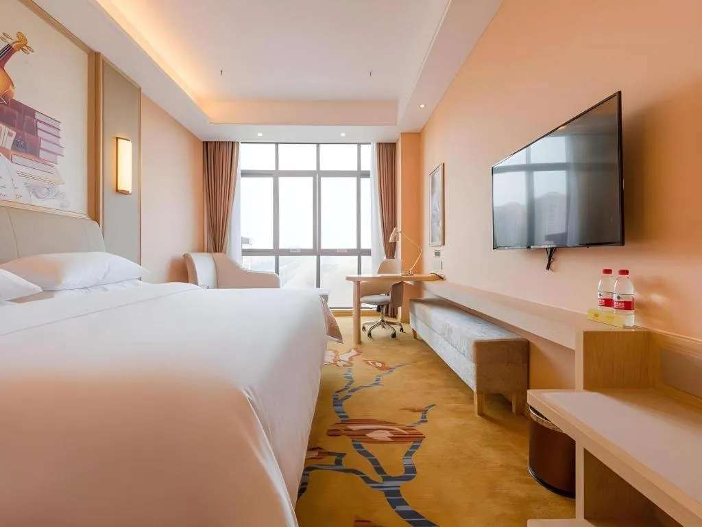 Bed in Vienna Hotel Chongqing Jiangjin Shuangfu