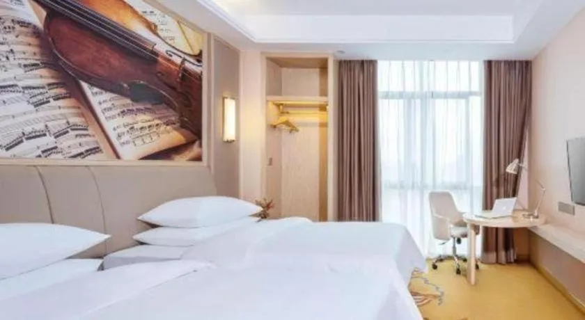 Bed in Vienna Hotel Chongqing Jiangjin Shuangfu