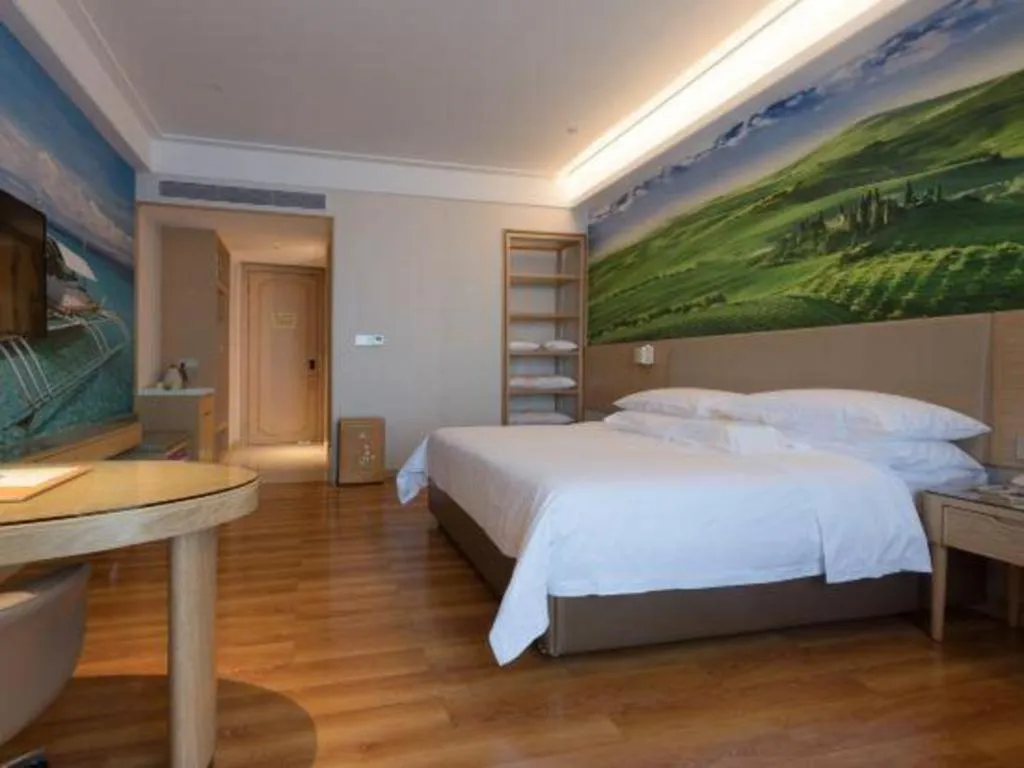 Bed in Best Sleep International Hotel Shenzhen Tanglang Metro Station