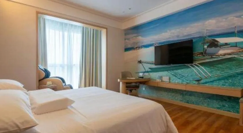 Bed in Best Sleep International Hotel Shenzhen Tanglang Metro Station