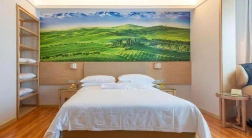 Bed in Best Sleep International Hotel Shenzhen Tanglang Metro Station