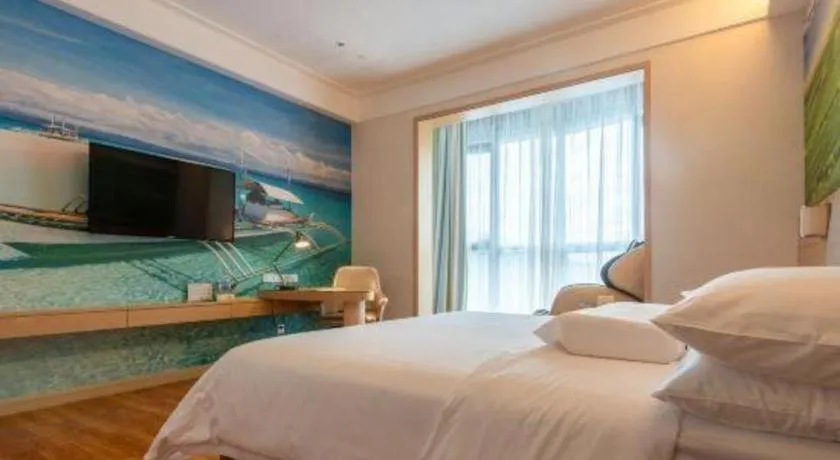 Bed in Best Sleep International Hotel Shenzhen Tanglang Metro Station