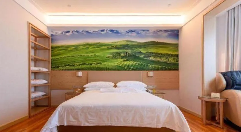 Bed in Best Sleep International Hotel Shenzhen Tanglang Metro Station