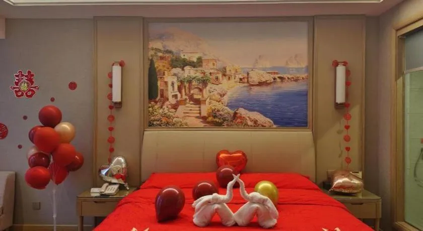 Bed in Vienna Hotel Jiangxi Fuzhou Yihuang