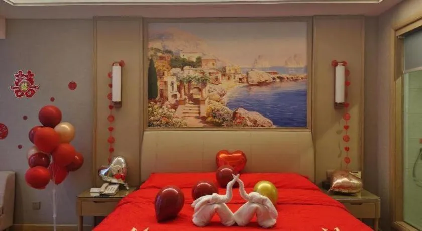 Bed in Vienna Hotel Jiangxi Fuzhou Yihuang