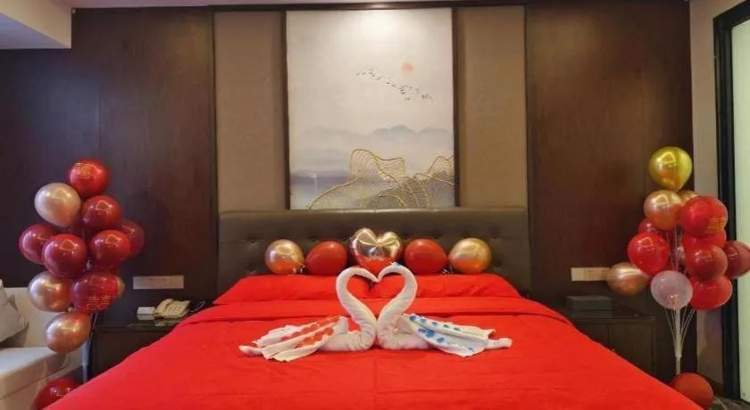 Bed in Vienna Hotel Jiangxi Fuzhou Yihuang