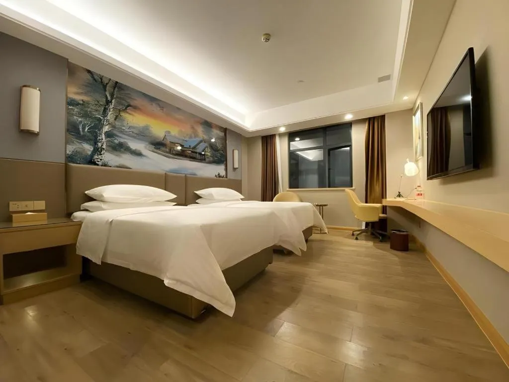 Bed in Vienna Hotel Guangzhou Panyu Square