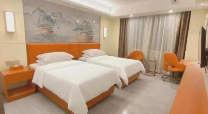 Bed in Vienna Hotel Guangzhou Panyu Square