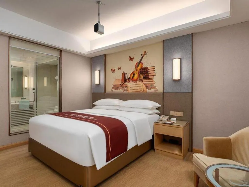 Bed in Vienna Hotel Guangzhou Panyu Square