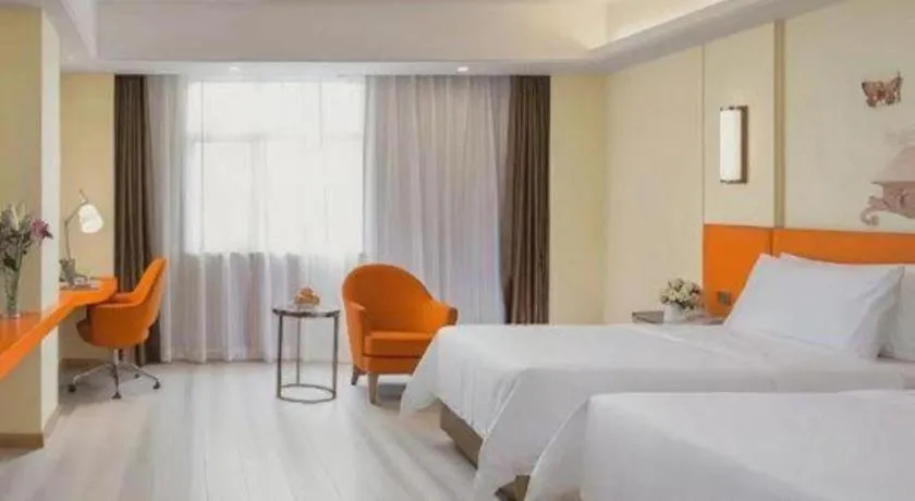 Bed in Vienna Hotel Guangzhou Panyu Square