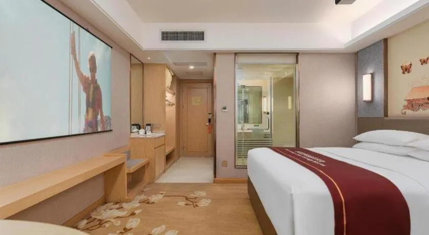 Bed in Vienna Hotel Guangzhou Panyu Square