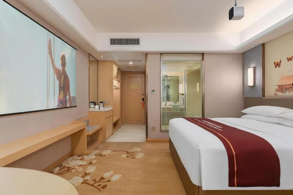 Bed in Vienna Hotel Guangzhou Panyu Square