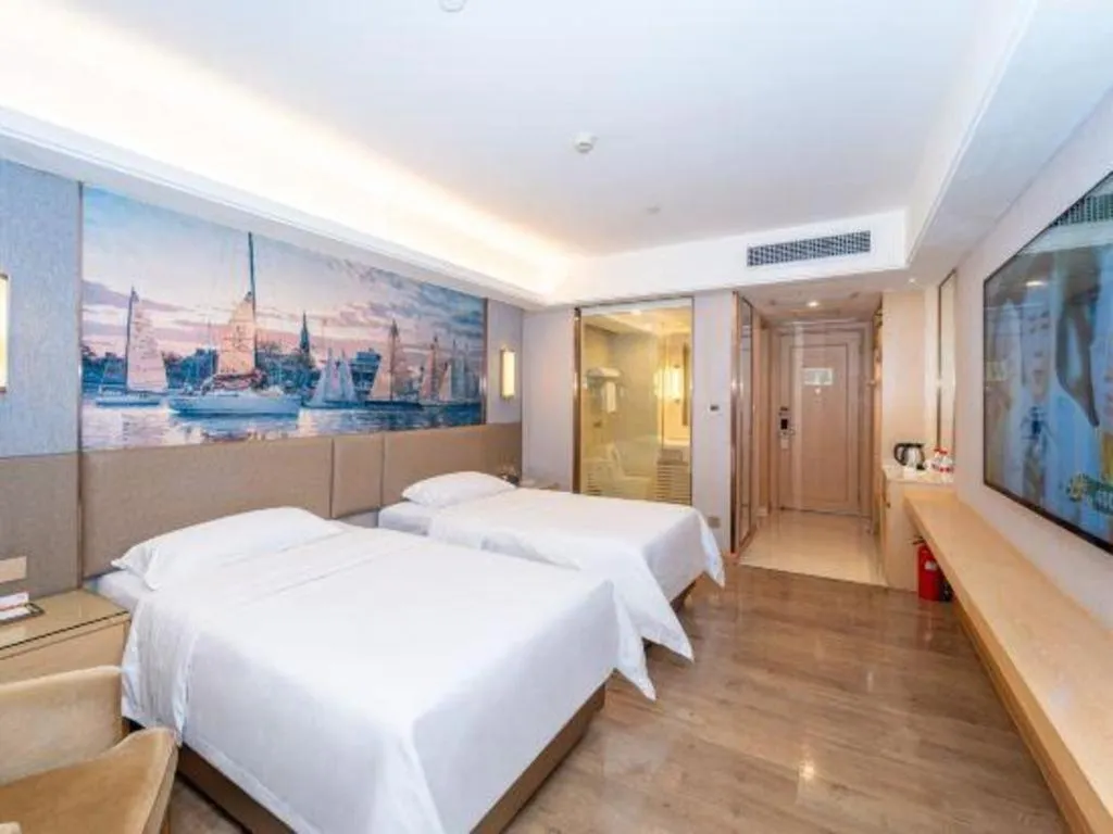 Bed in Vienna Hotel Guangzhou Panyu Square