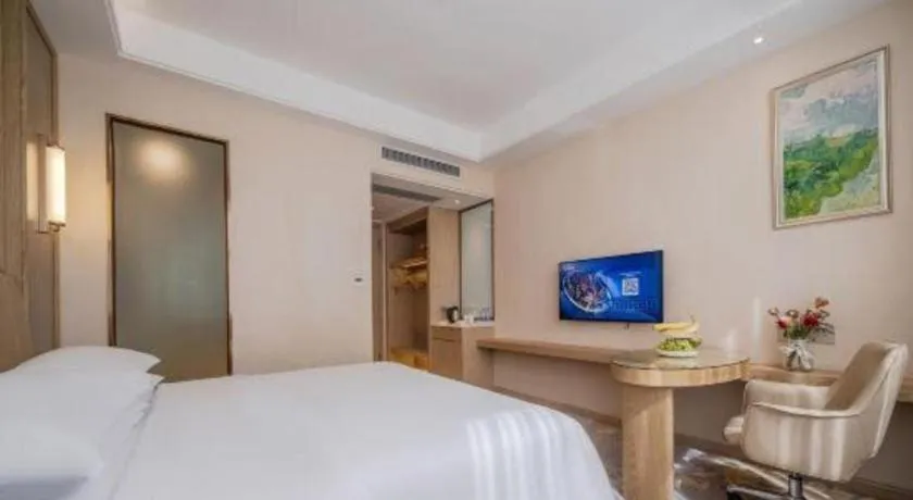 Bed in Vienna Hotel Shenzhen Pingshan Longtian Town