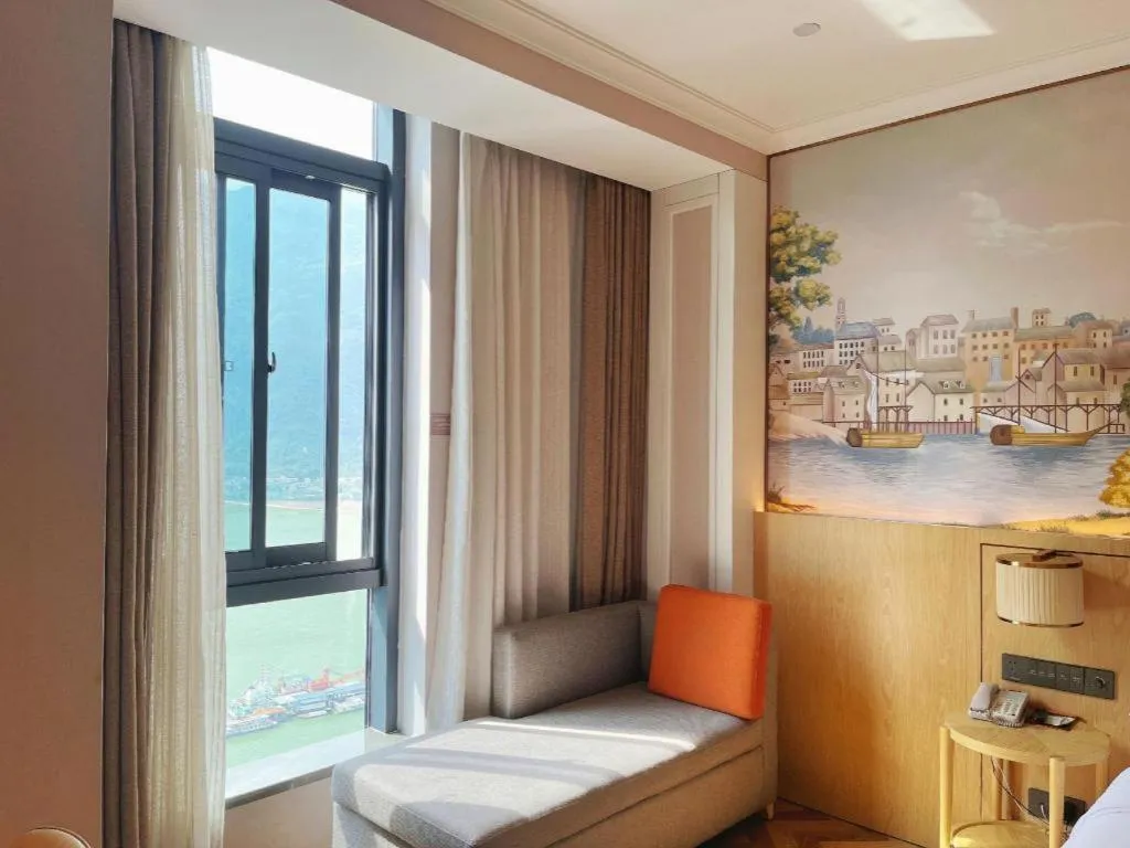 Bed in Vienna Hotel Chongqing Wushan Municipal Government