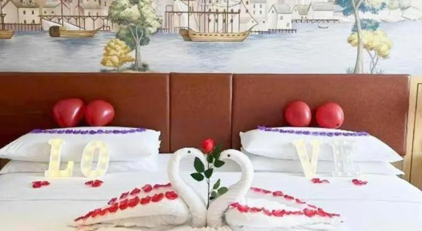 Bed in Vienna Hotel Chongqing Wushan Municipal Government