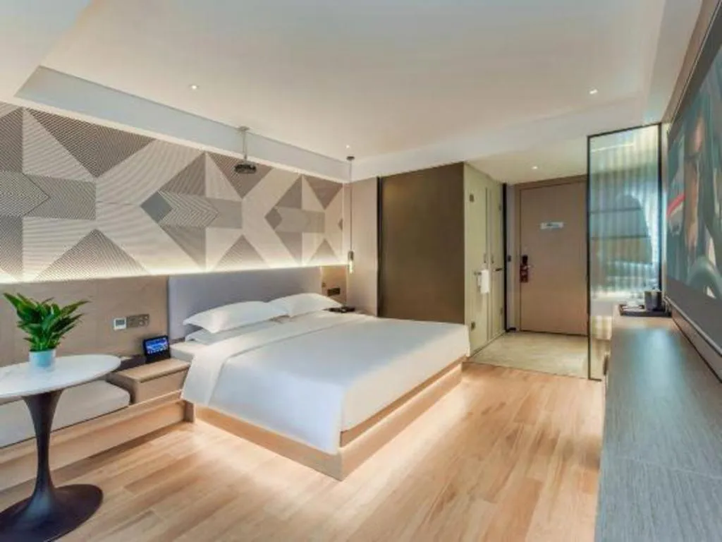 Bed in Borrman Hotel Chongqing Bishan Central Street