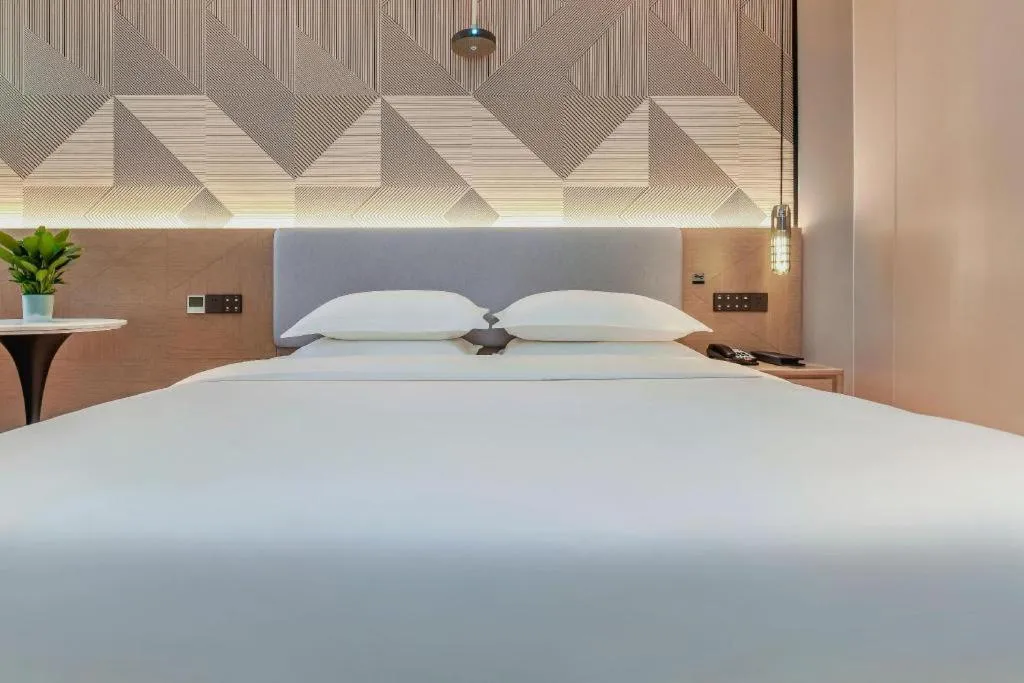 Bed in Borrman Hotel Chongqing Bishan Central Street