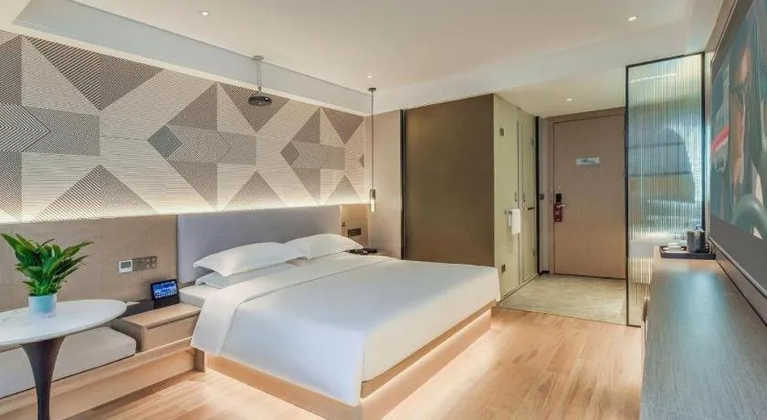 Bed in Borrman Hotel Chongqing Bishan Central Street