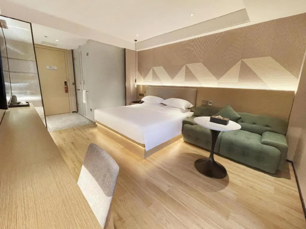 Bed in Borrman Hotel Chongqing Bishan Central Street