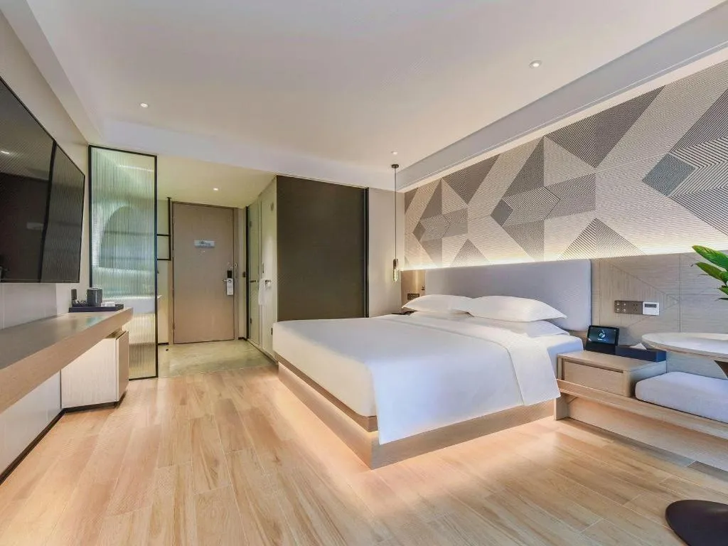 Bed in Borrman Hotel Chongqing Bishan Central Street