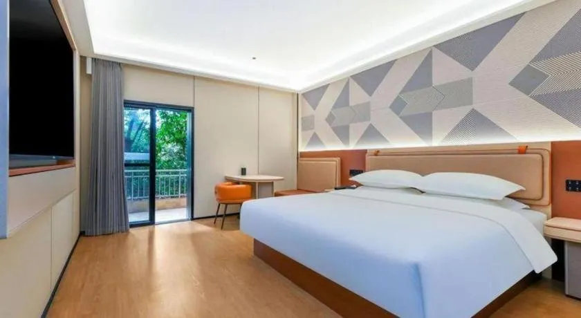 Bed in Borrman Hotel Chongqing Bishan Central Street