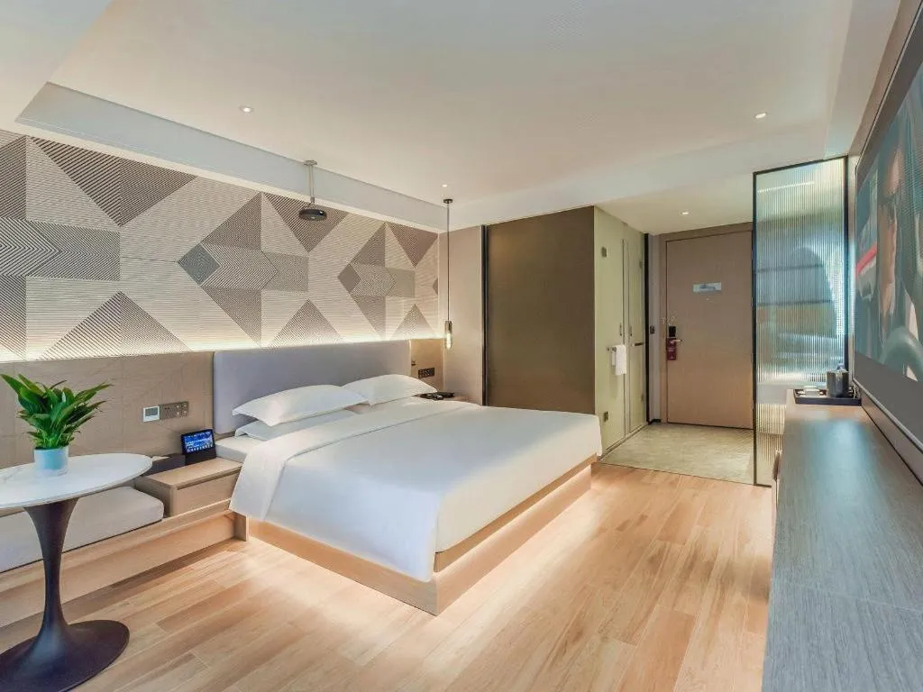 Bed in Borrman Hotel Chongqing Bishan Central Street