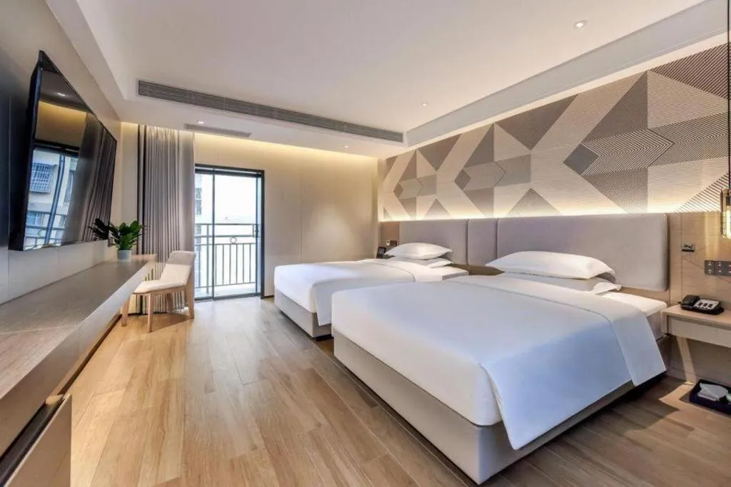 Bed in Borrman Hotel Chongqing Bishan Central Street