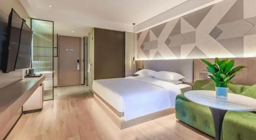 Bed in Borrman Hotel Chongqing Bishan Central Street
