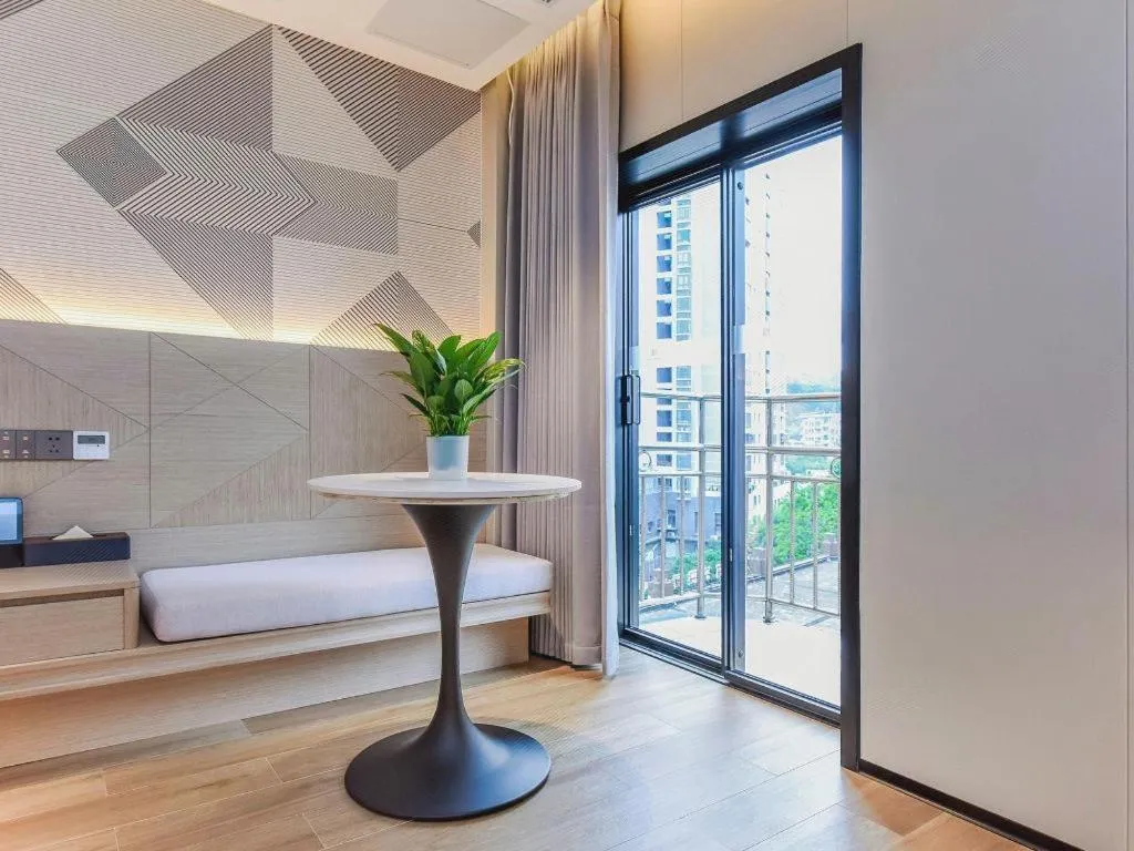 Bed in Borrman Hotel Chongqing Bishan Central Street