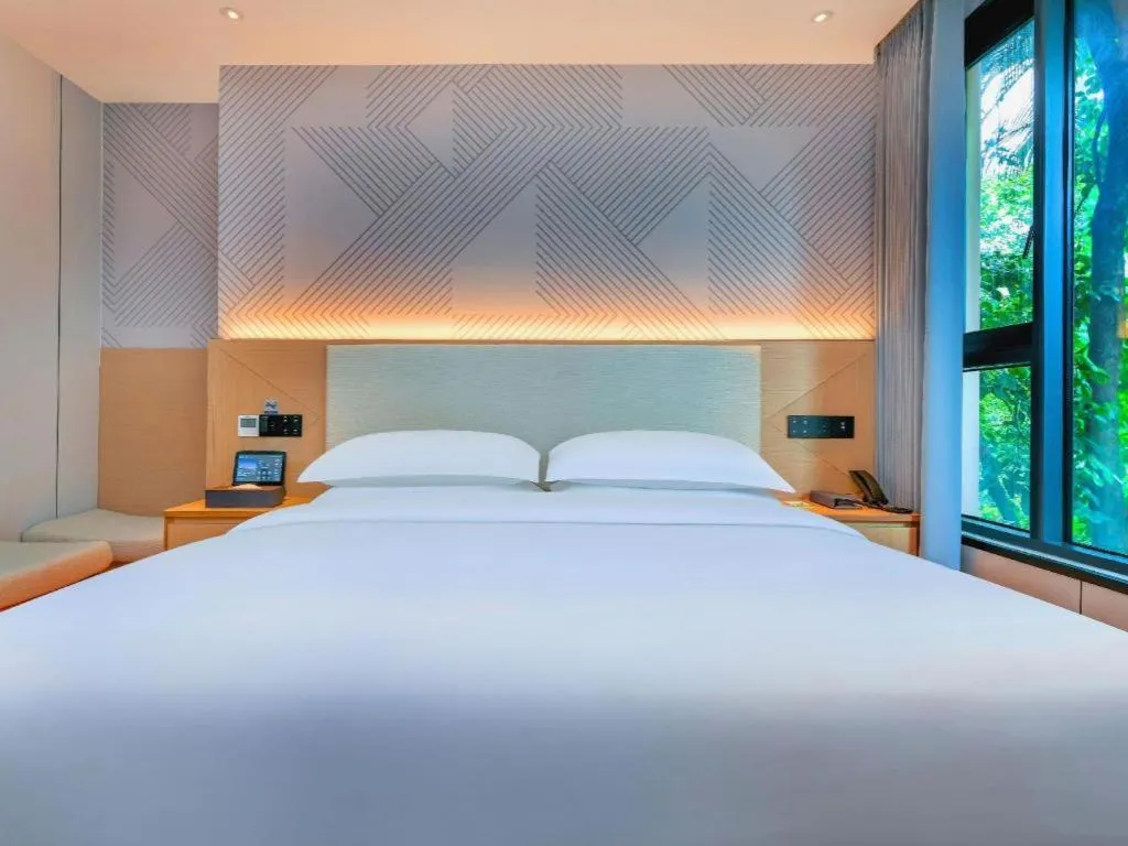 Bed in Borrman Hotel Chongqing Bishan Central Street