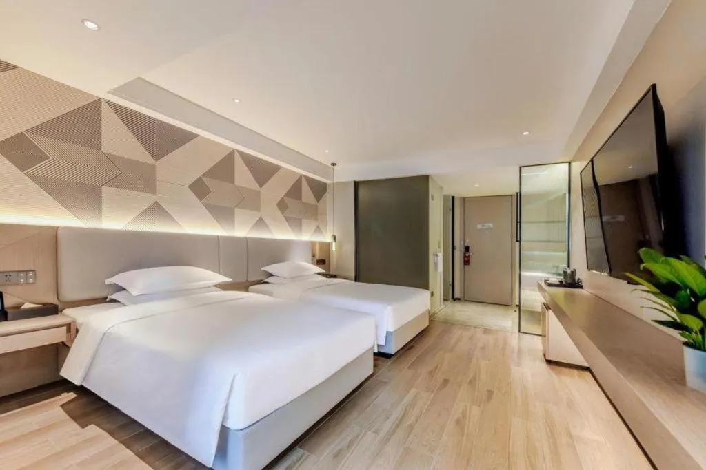 Bed in Borrman Hotel Chongqing Bishan Central Street